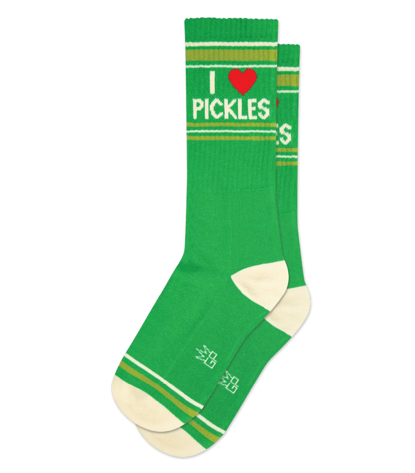 I Love Pickles Gym Socks - Tigertree