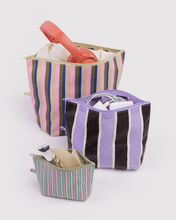 Load image into Gallery viewer, Go Pouch Set - Candy Shop Stripes