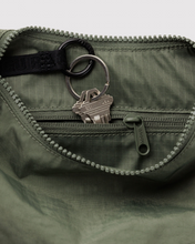 Load image into Gallery viewer, Small Nylon Crescent Bag - Caper
