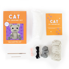 Load image into Gallery viewer, DIY Cat Crochet Kit