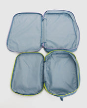 Load image into Gallery viewer, Large Packing Cube Set - Digital Denim - Tigertree
