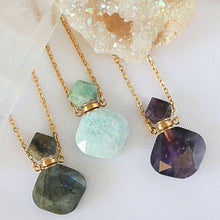 Load image into Gallery viewer, Amethyst Luxury Crystals Potion Necklace - Tigertree