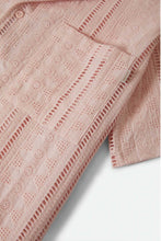 Load image into Gallery viewer, Chalk Pink Paradise Lounge S/S Woven Shirt