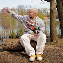 Load image into Gallery viewer, Chickadee Sweatshirt- Heather Grey