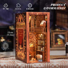 Load image into Gallery viewer, Miniature House Book Nook Kit: Eternal Bookstore - Tigertree