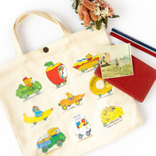 Load image into Gallery viewer, Busy Town Market Tote - Tigertree