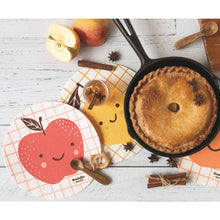 Load image into Gallery viewer, Fruit Face Apple Round Sponge Cloth - Tigertree