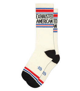 Exhausted American Gym Socks - Tigertree