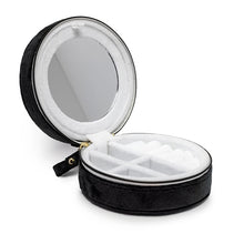 Load image into Gallery viewer, Dancing Skull Jewelry Zip Case - Tigertree