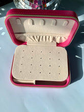 Load image into Gallery viewer, Snake + Strawberry Travel Jewelry Case - Tigertree