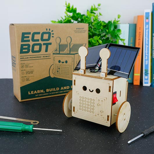 Eco-Bot - Solar Powered Robot - Tigertree
