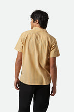 Load image into Gallery viewer, CRU Oxford Stripe Woven - Curry/Ivy Green Stripe - Tigertree