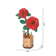 Load image into Gallery viewer, 3D Wooden Flower Puzzles - Tigertree