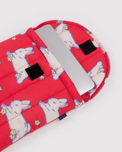 Load image into Gallery viewer, Puffy Laptop Sleeve 13"/14" - Bunnies - Tigertree