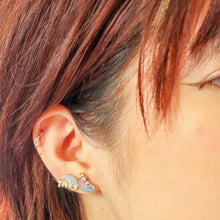 Load image into Gallery viewer, They/Them Post Earrings - Tigertree