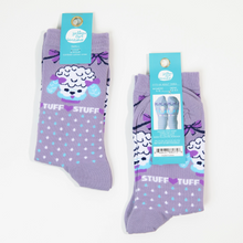 Load image into Gallery viewer, Tuff Stuff Poodle - Small Crew Socks - Tigertree