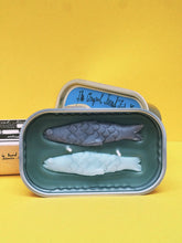 Load image into Gallery viewer, Tinned Fish Double Wick Candle -