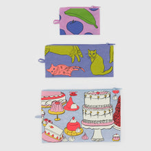 Load image into Gallery viewer, Flat Pouch Set - Still Life - Tigertree