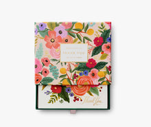 Load image into Gallery viewer, Garden Party Thank You Keepsake Card Box - Tigertree