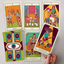 Load image into Gallery viewer, Grunge Tarot Deck - Tigertree