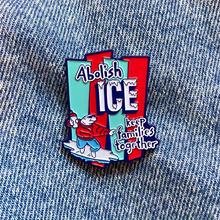 Load image into Gallery viewer, Abolish Ice Enamel Pin