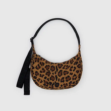Load image into Gallery viewer, Small Nylon Crescent Bag - Leopard - Tigertree