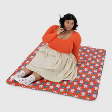 Load image into Gallery viewer, Puffy Picnic Blanket- Flower Miffy - Tigertree