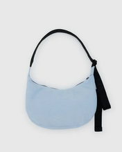 Load image into Gallery viewer, Medium Nylon Crescent Bag - Embroidered Ballet Icons - Tigertree