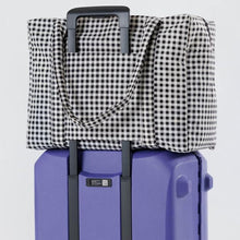 Load image into Gallery viewer, Cloud Carry-On- Black & White Gingham - Tigertree