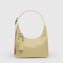 Load image into Gallery viewer, Mini Recycled Leather Shoulder Bag- Straw - Tigertree