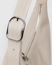 Load image into Gallery viewer, Recycled Leather Shoulder Bag- Stone - Tigertree