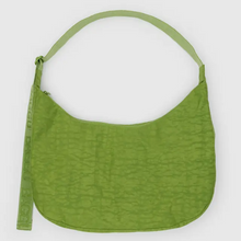 Load image into Gallery viewer, Large Nylon Crescent Bag - Green Juice - Tigertree