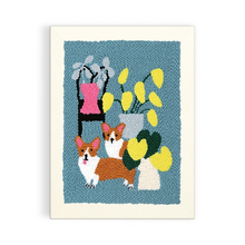 Load image into Gallery viewer, Corgi Friends Punch Needle Kit