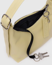 Load image into Gallery viewer, Mini Recycled Leather Shoulder Bag- Straw - Tigertree