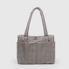 Load image into Gallery viewer, Small Cloud Carry-On- Black & White Gingham - Tigertree