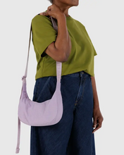 Load image into Gallery viewer, Small Nylon Crescent Bag- Dusty Pink - Tigertree
