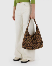 Load image into Gallery viewer, Nylon Shoulder Bag- Leopard - Tigertree