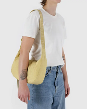 Load image into Gallery viewer, Medium Nylon Crescent Bag- Butter - Tigertree