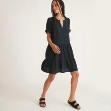 Load image into Gallery viewer, Jamie SS Mini Dress Black - Tigertree
