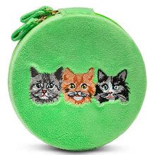 Load image into Gallery viewer, Kitty Jewelry Zip Case - Tigertree