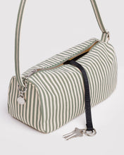 Load image into Gallery viewer, Nylon Loaf Bag - Sage Stripe