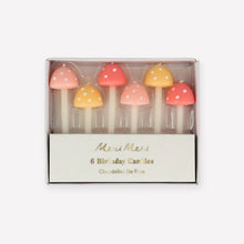 Load image into Gallery viewer, Mushroom Birthday Candles - Tigertree