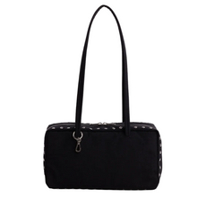 Load image into Gallery viewer, Nylon Bowler Bag - Studs