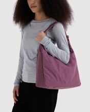 Load image into Gallery viewer, Nylon Shoulder Bag - Wild Plum