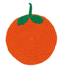 Load image into Gallery viewer, Fruit Crochet Coaster - Tigertree