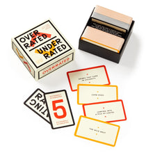 Load image into Gallery viewer, Overrated / Underrated Social Game - Tigertree