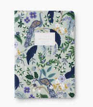 Load image into Gallery viewer, Peacock Stitched Notebook Set - Tigertree
