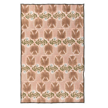 Load image into Gallery viewer, Peregrine Block Print Tea Towel - Tigertree