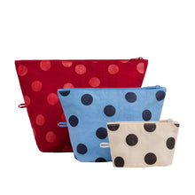 Load image into Gallery viewer, Go Pouch Set - Polka Dot Mix