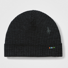 Load image into Gallery viewer, Thermal Merino Rib Beanie - Charcoal Heather